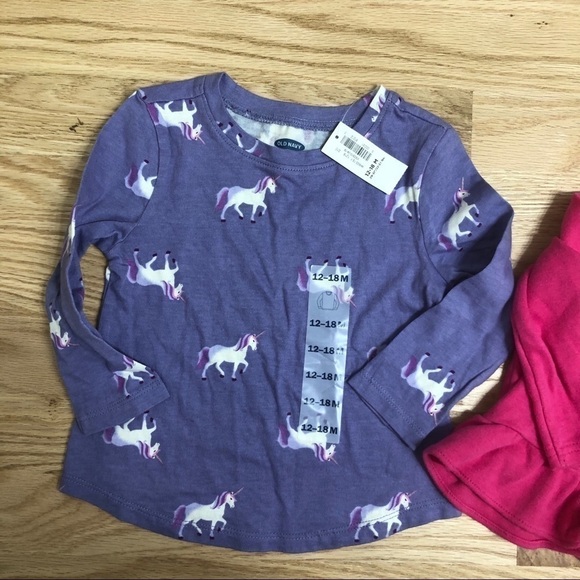 12-18 month Girls Bundle Unicorn Shirt - Picture 2 of 5